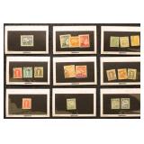 Manchukuo Stamps dealer cards CV $250+
