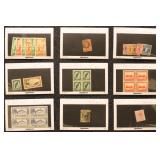 New Zealand Stamps on dealer cards CV $500