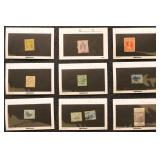 Australian States Stamps on dealer cards CV $550