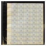 US Stamp Sheets 1930s-1980s, mostly Airmails inclu
