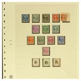 US Stamps #803-834 Mint NH Well Centered Set on Sa