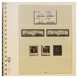 Canada Stamps Collection 1976-1982 in Lindner Hing