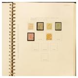 Luxembourg Stamps 1850s-1970 in Collecta Album, mi