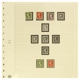 US Stamps Mint Collection 1900-1940s on Safe Hinge