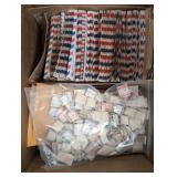 Worldwide Stamps 1950s & 1960s Sorted in envelopes