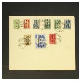 Independent Lithuania Stamps on Cover