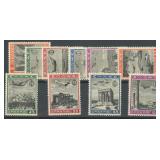Greece Stamps #638-647 Mint Hinged