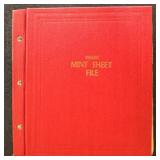 US Stamps 100+ Mint Sheets 1930s-1950s, mostly 3 C