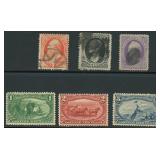 US Stamps 1870s-1890s Used & Mint CV $550+