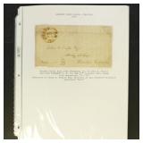 US Stampless Covers Virginia Postal History on Hom