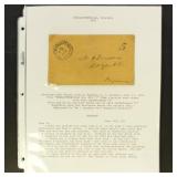 US Stampless Covers Virginia Postal History on Hom