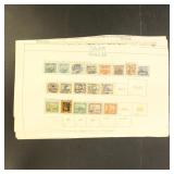 Saar Stamps Mint Hinged and Used Collection on mix