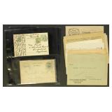 Worldwide Postal History 1900s-1940s incl about 40