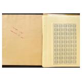 Korea Stamps Mint Sheets & Partial Sheets, large c