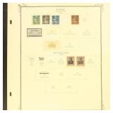 German Colonies and Area Stamps Mint Hinged and Us