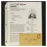 US Stamps Civil War Covers & Documents 1860s-1880s