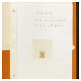 Hong Kong Stamps identified and priced on pages, i