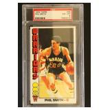 Phil Smith PSA 8 Topps 1976 Basketball Card #89, h