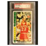 Lou Hudson PSA 8.5 Topps 1976 Basketball Card #96,