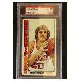 Kevin Kunnert PSA 8 Topps 1976 Basketball Card #91
