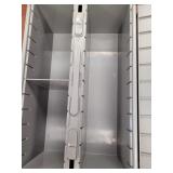 2 BCW Graded Card Bins, 2 Row gray in excellent co