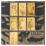1910s Sweet Caporal Actresses, 7 total Sepia photo