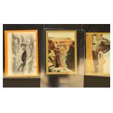 1910s Panhandle Scrap Tobacco Cards, 3 different i