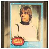 Luke Skywalker 1977 Star Wars Card #1, Topps Serie