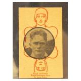 1927 Dale Jackson W560 handcut Strip Card, famed