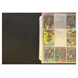 1993 Marvel Sky Box Cards in 9 sleeve pages, fresh