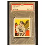 1933 Tattoo Orbit PSA 5 Joe Vosmik, scarce early B