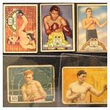 1910s-1980s Boxing Cards incl 2 Honest Long Cut To