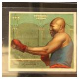 Jack Johnson 1910 Boxing Cards T218 with Hassan Ci