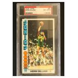 Herm Gilliam PSA 8 Topps 1976 Basketball Card #87,