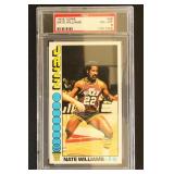 Nate Williams PSA 8 Topps 1976 Basketball Card #88