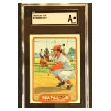 1982 Fleer Test Baseball Card, essay used by Fleer