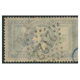 France Stamps #37 Used with thins & CV $750
