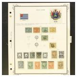 El Salvador Stamps 1860s-1910s Used and Mint colle