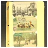 France Stamps Postcards collection, mostly early 1