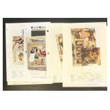 British Africa Mint NH Souvenir Sheets Group Total