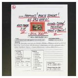 US Stamps #292 Used $1 Trans-Mississipp 'Cattle in