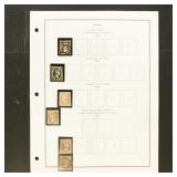 Spain Stamps 1850s-1890s Used & Mint Hinged collec