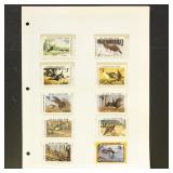 US Turkey Stamps Mint NH on pages, seldom seen gro