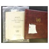 United Nations Stamps in White Ace Album and group