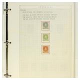 Argentina Stamps Collection on homemade pages, int