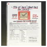 US Stamps #RW3 Mint NH SMQ $375