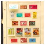 Worldwide International Labor Organizations Stamps