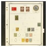 Turkey Stamps 1860s-1910s Used and Mint collection