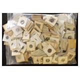 US Coins 250+ Lincoln Wheat Cents, mostly organize