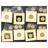 US Coins 1946-64 Roosevelt Dimes, 100+ circulated